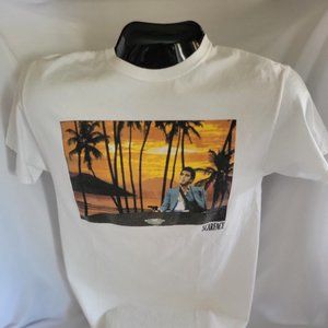 Scarface 'Montana Tony' Retro Movie T-shirt (Size M)